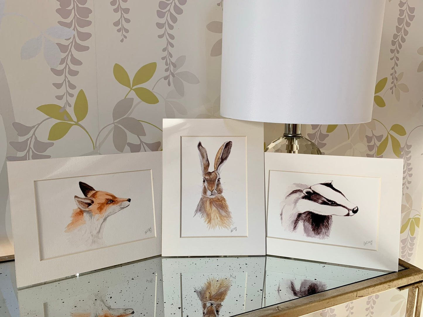 Meadow Mischief: The Playful Charm of a Hare in Watercolour