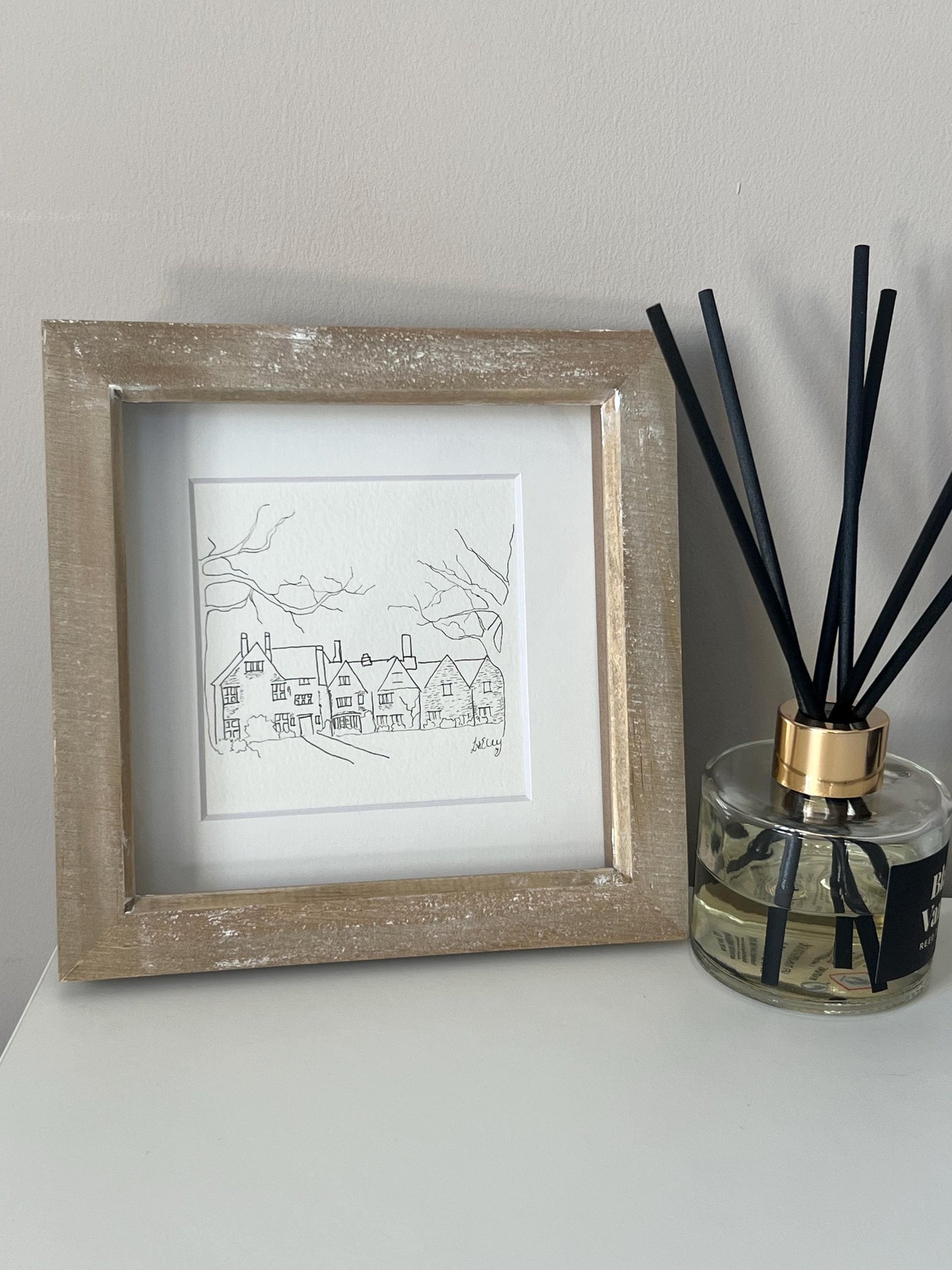 A Watercolour Portrait of Your Beloved Home: Custom Portrait